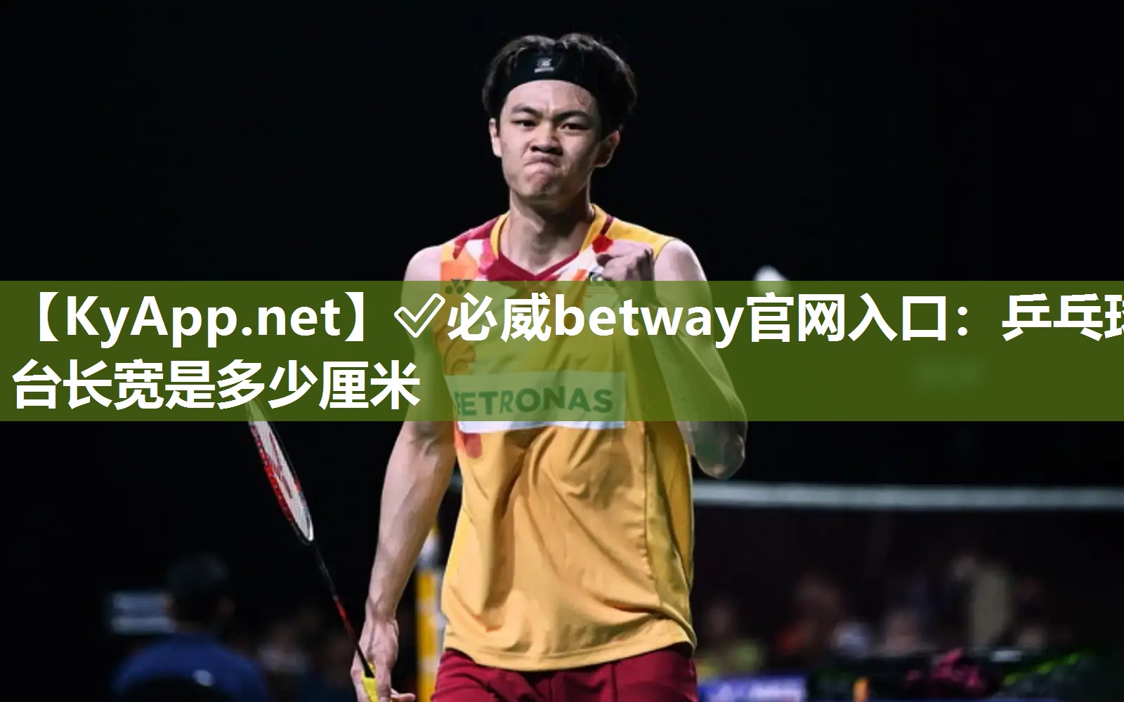 ?必威betway官網(wǎng)入口：乒乓球臺長寬是多少厘米