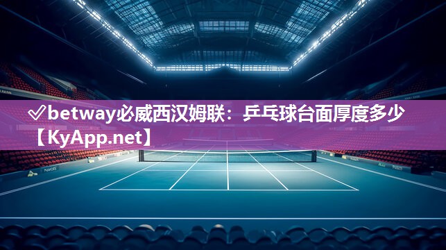乒乓球臺面厚度多少